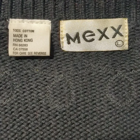 Mexx sweater cardigan cropped length Size Large - Picture 7 of 8